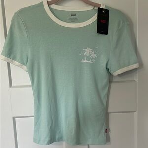 Levi's Light Green Short Sleeve Tee